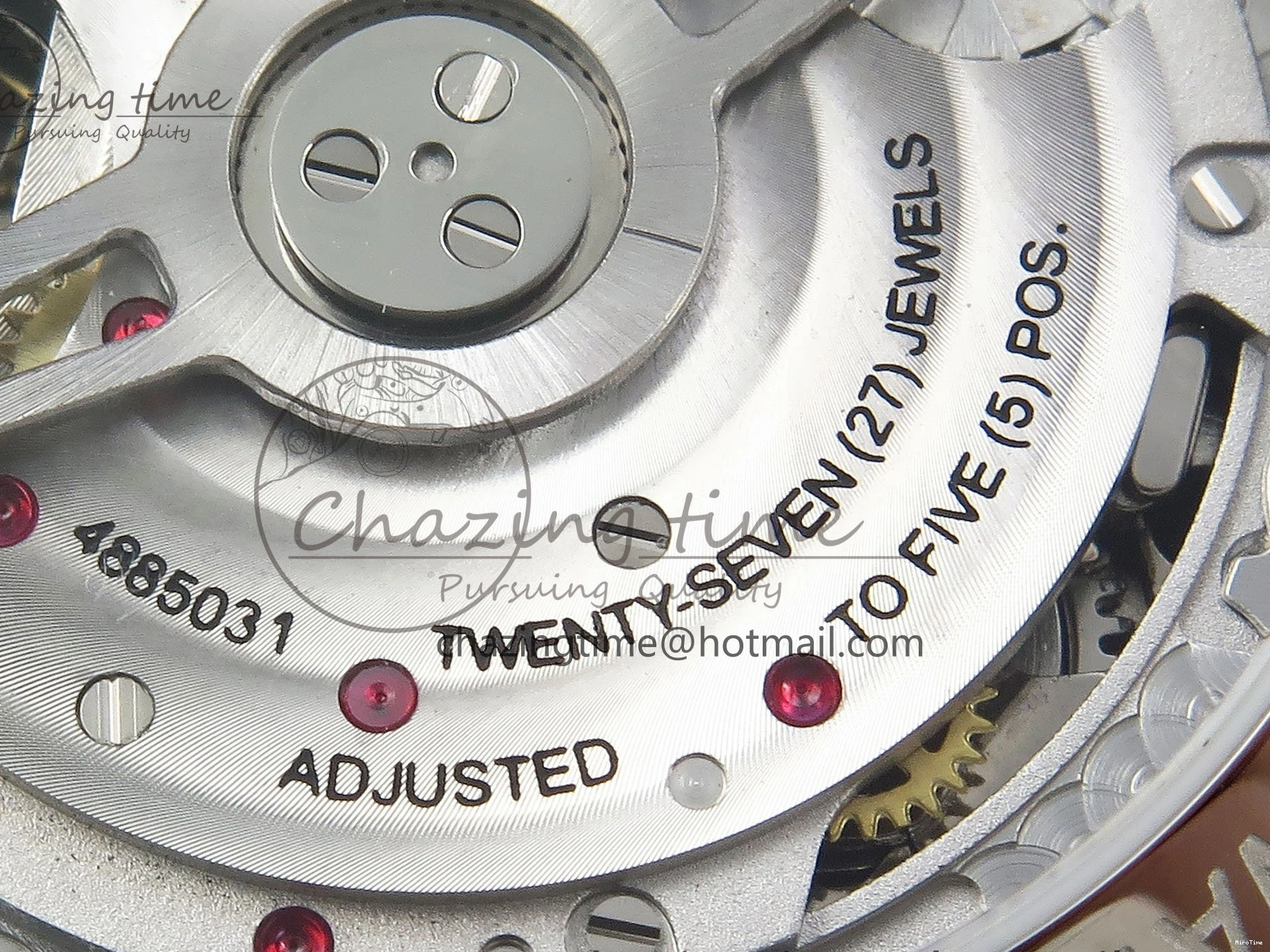 MIROTIME 0311 Reliable Portuguese Chrono IW3716 Z+F 1:1 Best Edition Red Dial on Red Rubber Strap A 7015